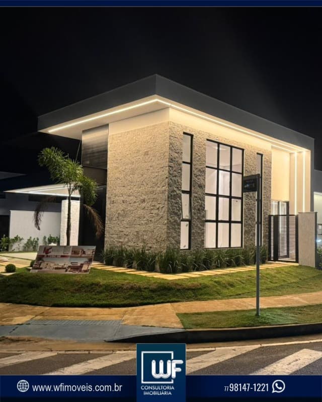 Casas alto padrão, contemporânea com piscina aquecida no condomínio CASA em UNIVERSIDADE TERRAS ALPHAVILLE, VITÓRIA DA CONQUISTA em Vitória da Conquista.