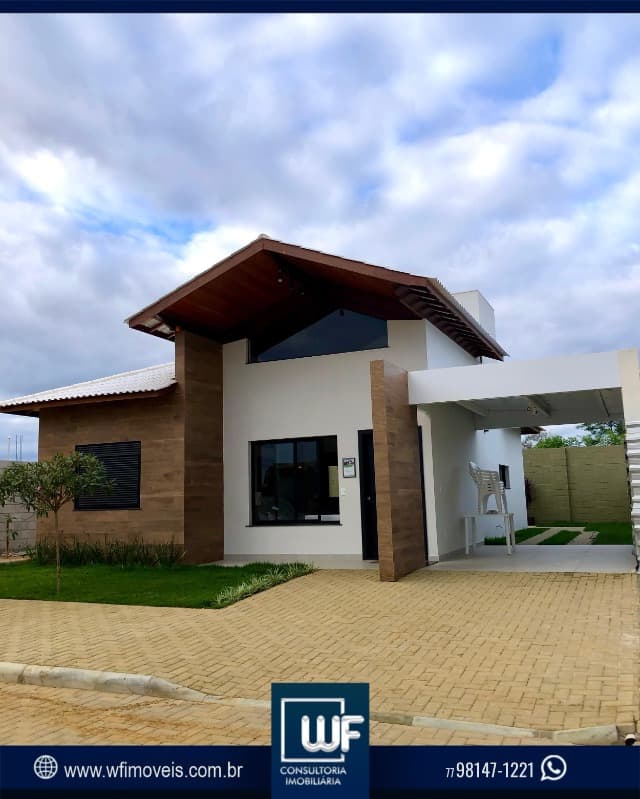 Casas alto padrão, contemporânea com piscina aquecida no condomínio CASA em PRIMAVERA, VITÓRIA DA CONQUISTA em Vitória da Conquista.