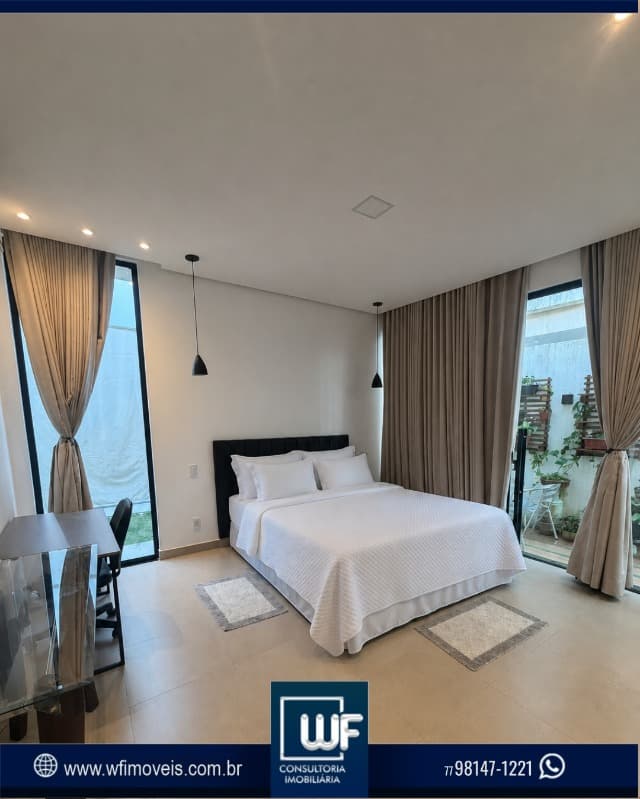 Casas alto padrão, contemporânea com piscina aquecida no condomínio CASA em UNIVERSIDADE, VITÓRIA DA CONQUISTA em Vitória da Conquista.