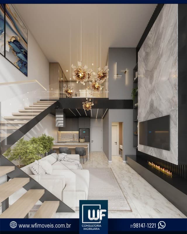 Casas alto padrão, contemporânea com piscina aquecida no condomínio APARTAMENTO em CANDEIAS, VITÓRIA DA CONQUISTA em Vitória da Conquista.